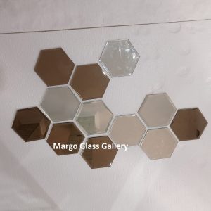MG 065025 Octagonal bevel Cermin Dinding Hexagonal Uk 20×20 cm