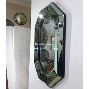 MG 004601 Octagonal Green Mirror Owen – Premium decorative mirror mirror premium quality glass with ornate frame handcrafted in Indonesia