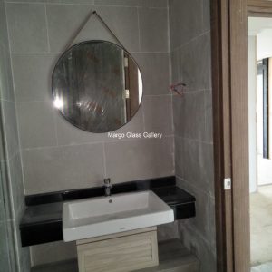 MG 004609 Round KM Tirto 60cm – Artisan handcrafted mirror premium quality glass with ornate frame handcrafted in Indonesia