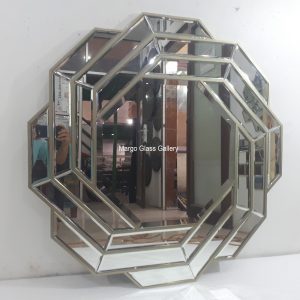 Wall Mirror Octagonal Gold MG 004611