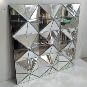 MG 004613 100×100 3D wall Mirror – Handcrafted decorative mirror mirror premium quality glass with ornate frame handcrafted in Indonesia