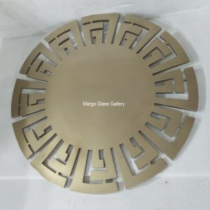 MG 004619 Key Mirror Gold 90x90cm – Artisan decorative mirror mirror premium quality glass with ornate frame handcrafted in Indonesia