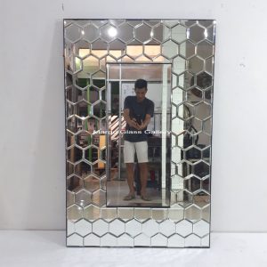 Octagonal 3D Deco Mirror MG 004623