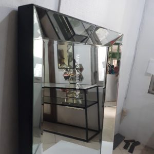 MG 004625 baki 130×100 cm beveled mirror lebar frame 15 cm – Elegant decorative mirror mirror premium quality glass with ornate frame handcrafted in Indonesia