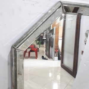MG 004627 octagonal deco mirror – Luxury decorative mirror mirror premium quality glass with ornate frame handcrafted in Indonesia