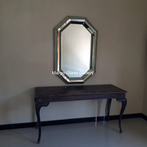 MG 004627 octagonal deco mirror – Premium decorative mirror mirror premium quality glass with ornate frame handcrafted in Indonesia