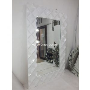 MG 004636 Resin Frame owen 210 x 140 white – Classic handcrafted mirror premium quality glass with ornate frame handcrafted in Indonesia