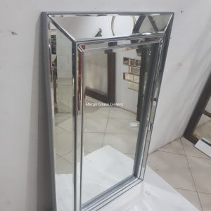 MG 004639 DAU list silver 120×75 – Luxury handcrafted mirror premium quality glass with ornate frame handcrafted in Indonesia