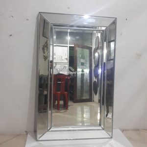 MG 004639 DAU list silver 120×75 – Elegant handcrafted mirror premium quality glass with ornate frame handcrafted in Indonesia