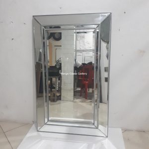 MG 004639 DAU list silver 120×75 – Classic handcrafted mirror premium quality glass with ornate frame handcrafted in Indonesia