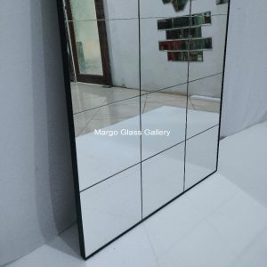 Rectangular Wall Mirror Mosaic Silver MG 004645 - Image 6
