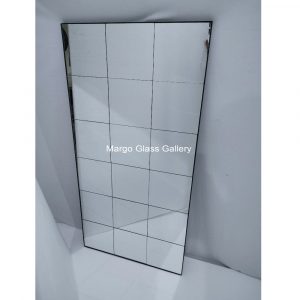 Rectangular Wall Mirror Mosaic Silver MG 004645 - Image 4