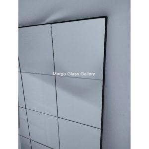 Rectangular Wall Mirror Mosaic Silver MG 004645 - Image 3