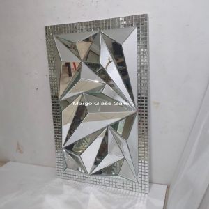MG 004648 3D wall Mirror Mozaik 160cm x 110 cm – Classic decorative mirror mirror premium quality glass with ornate frame handcrafted in Indonesia