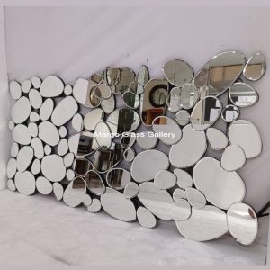MG 004654 Motif Batu Bubble Mirror Uk 100×200 cm – Classic decorative mirror mirror premium quality glass with ornate frame handcrafted in Indonesia