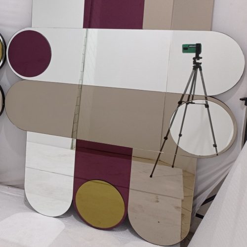 MG 004659 Wall Decor Mirror 115 x150cm full colors – Elegant decorative mirror mirror premium quality glass with ornate frame handcrafted in Indonesia