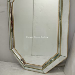 MG 004661 Octagon 120×80 – Elegant handcrafted mirror premium quality glass with ornate frame handcrafted in Indonesia