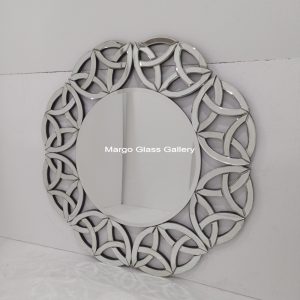 Modern Wall Ribbon Round Mirror MG 004670