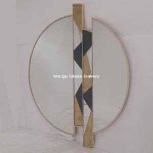 MG 004676 Modern Miror Dia tengah 120 cm dia luar 140 cm Berat 21,5 kg – Classic handcrafted mirror premium quality glass with ornate frame handcrafted in Indonesia
