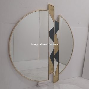 MG 004676 Modern Miror Dia tengah 120 cm dia luar 140 cm Berat 21,5 kg – Artisan handcrafted mirror premium quality glass with ornate frame handcrafted in Indonesia