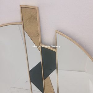 MG 004676 Modern Miror Dia tengah 120 cm dia luar 140 cm Berat 21,5 kg – Handcrafted handcrafted mirror premium quality glass with ornate frame handcrafted in Indonesia