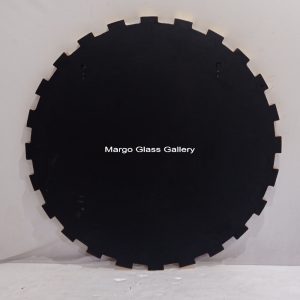 MG 004683 Kargreg Order MVM 0057 Gold Finish 130 x 130 cm – Artisan handcrafted mirror premium quality glass with ornate frame handcrafted in Indonesia
