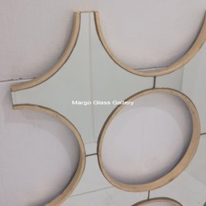 MG 004687 modern mirror gold leaf + miror uk 120 cm x 80 cm – Luxury decorative mirror mirror premium quality glass with ornate frame handcrafted in Indonesia