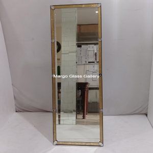 Standing floor Mirror long Gold MG 004691