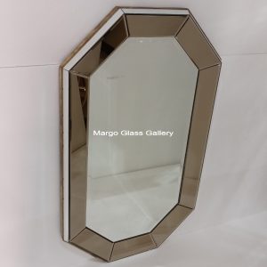 MG 004695 Modern mirror Octagon 120 cm x 70 cm – Classic decorative mirror mirror premium quality glass with ornate frame handcrafted in Indonesia