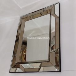 MG 004696 Modern mirror Timbul 100 cm x 77 cm – Artisan decorative mirror mirror premium quality glass with ornate frame handcrafted in Indonesia