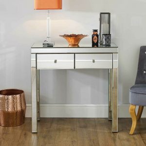 MG 006246 venetian mirrored stool angel white