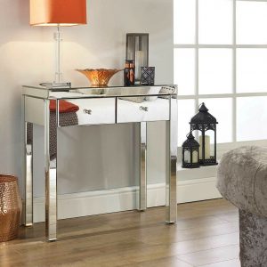 MG 006246 venetian mirrored stool angel white
