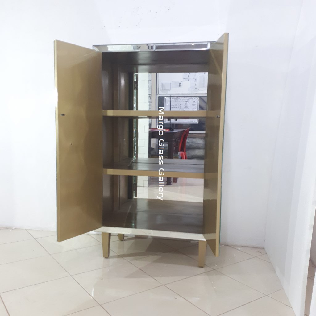 MG 006264 Cabinet large mirror Wdh 100x50x150cm – Handcrafted decorative mirror mirror premium quality glass with ornate frame handcrafted in Indonesia