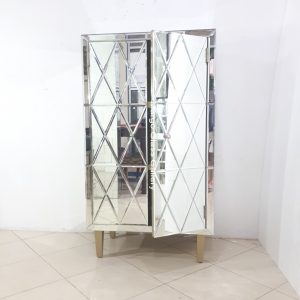 MG 006264 Cabinet large mirror Wdh 100x50x150cm – Luxury decorative mirror mirror premium quality glass with ornate frame handcrafted in Indonesia
