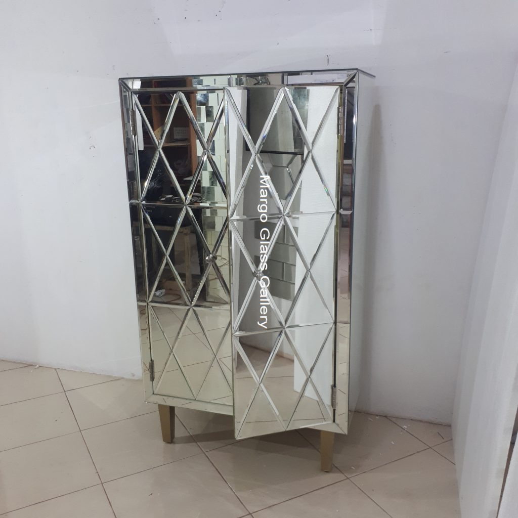 MG 006264 Cabinet large mirror Wdh 100x50x150cm – Elegant decorative mirror mirror premium quality glass with ornate frame handcrafted in Indonesia