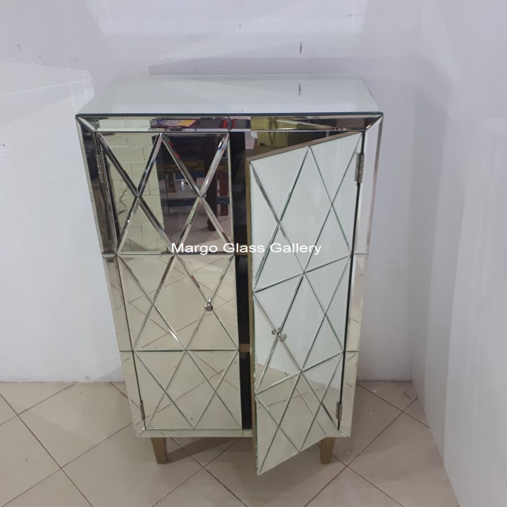 MG 006264 Cabinet large mirror Wdh 100x50x150cm – Classic decorative mirror mirror premium quality glass with ornate frame handcrafted in Indonesia