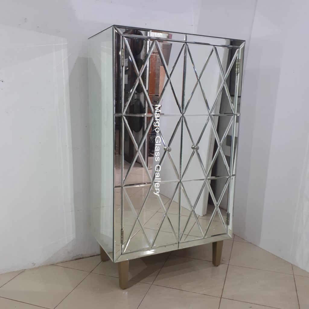 MG 006264 Cabinet large mirror Wdh 100x50x150cm – Luxury decorative mirror mirror premium quality glass with ornate frame handcrafted in Indonesia