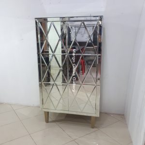MG 006264 Cabinet large mirror Wdh 100x50x150cm – Luxury decorative mirror mirror premium quality glass with ornate frame handcrafted in Indonesia