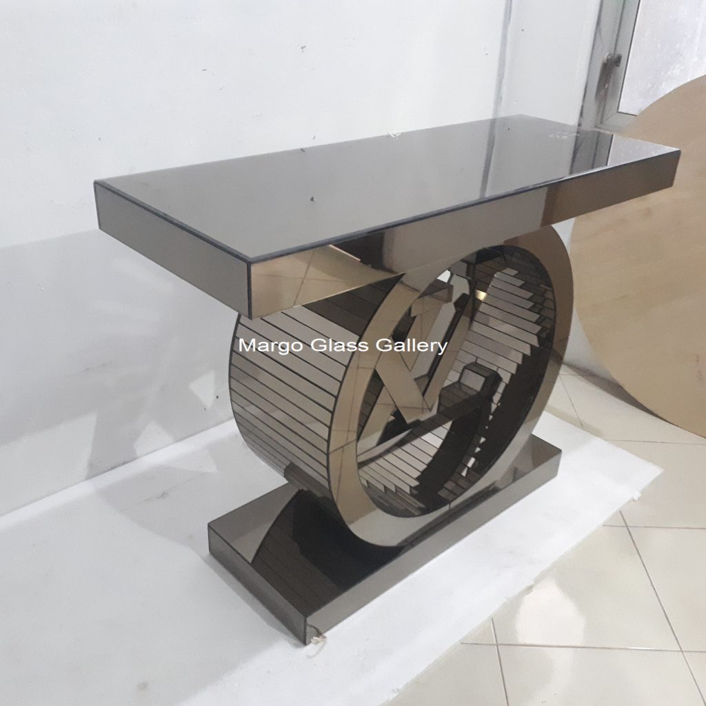 MG 006265 Brown console Miror 120x40x80cm WDH – Luxury handcrafted mirror premium quality glass with ornate frame handcrafted in Indonesia