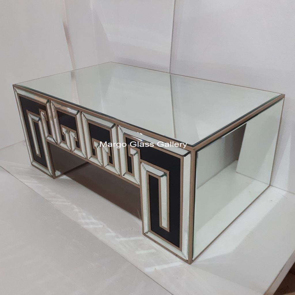 MG 006266 Table 100x50x45cm WDH – Premium handcrafted mirror premium quality glass with ornate frame handcrafted in Indonesia