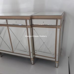 MG 006270 Sidebord 160x45x80 – Artisan handcrafted mirror premium quality glass with ornate frame handcrafted in Indonesia