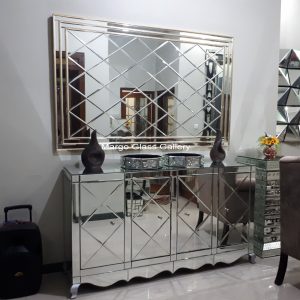MG 006276 Cabinet 180x50x100 cermin 180x100cm – Elegant handcrafted mirror premium quality glass with ornate frame handcrafted in Indonesia