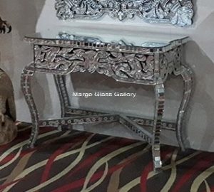 MG 006282 console AID 120x40x75cm – Artisan handcrafted mirror premium quality glass with ornate frame handcrafted in Indonesia
