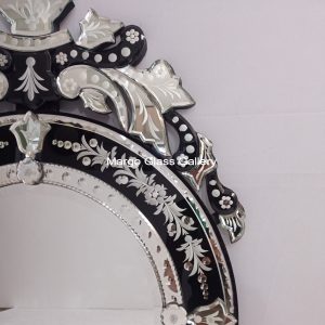 MG 013068 Deco Order Clear Mirror No Black No Crown Under Frame 60 cm x 80 cm Size 20 cm