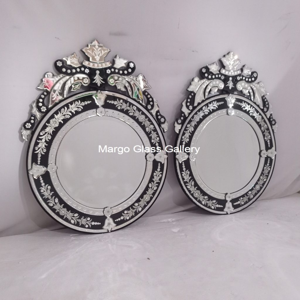 MG 013068 Deco Order Clear Mirror No Black No Crown Under Frame 60 cm x 80 cm Size 20 cm