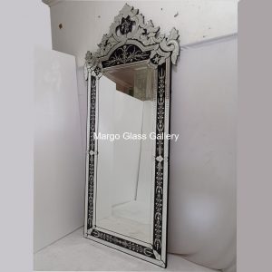 MG 013069 VenetianLarge Mirror Black 240 x 110 cm Black Mirror