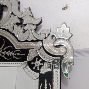 MG 013069 VenetianLarge Mirror Black 240 x 110 cm Black Mirror