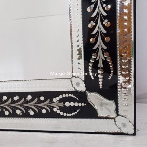MG 013069 VenetianLarge Mirror Black 240 x 110 cm Black Mirror