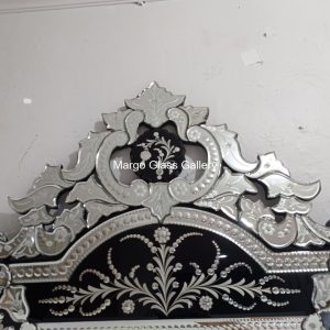 MG 013069 VenetianLarge Mirror Black 240 x 110 cm Black Mirror