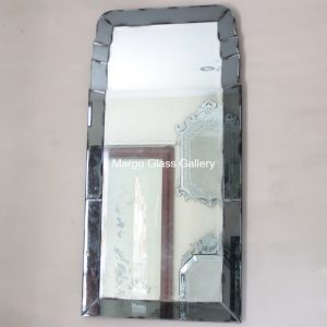 MG 013075 DAU wall mirror black 150x70cm